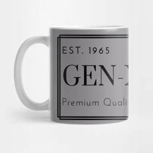 GEN X PREMIUM QUALITY MUSIC BLACK PRINT Mug